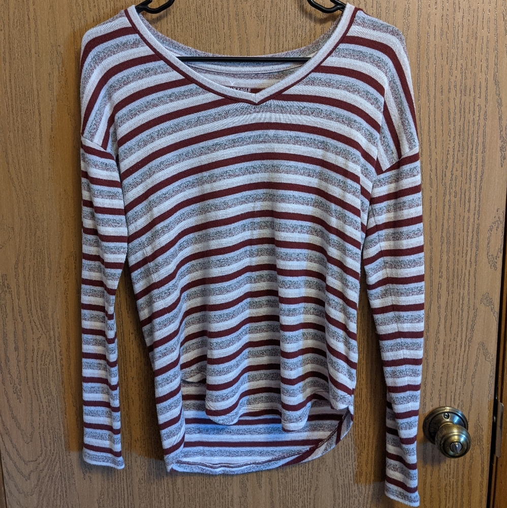 American Eagle Stripped Shirt
